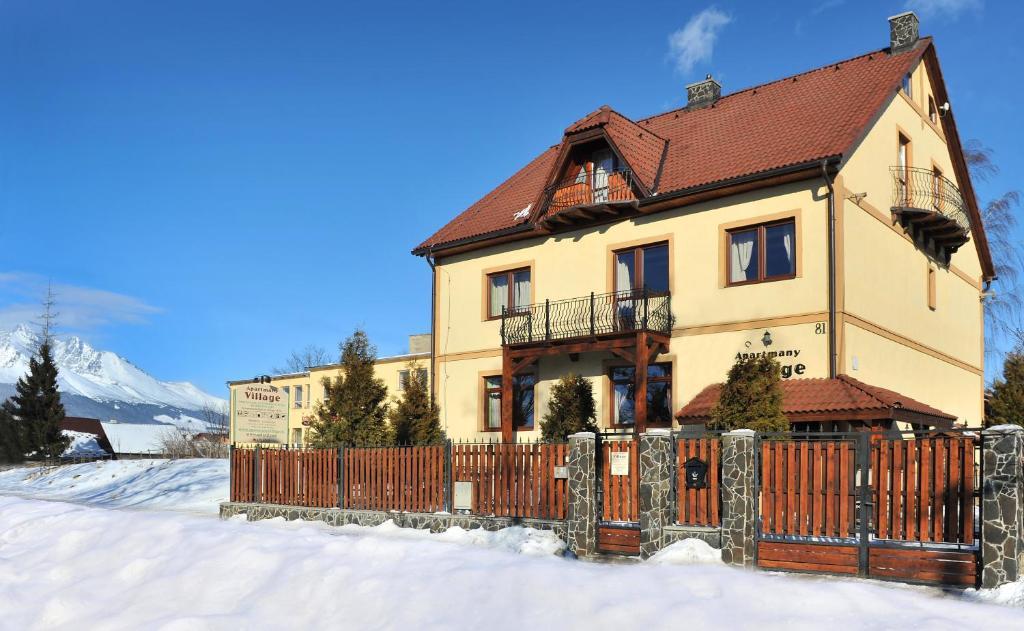 Apartmány Village Veľký Slavkov Esterno foto