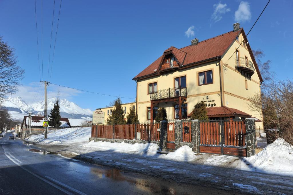 Apartmány Village Veľký Slavkov Esterno foto