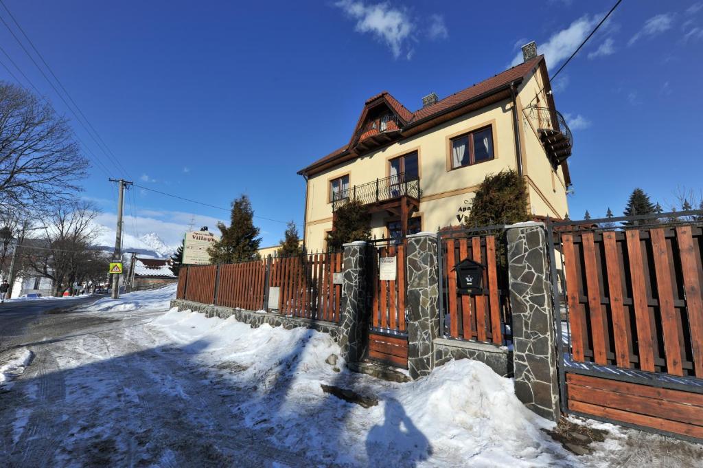 Apartmány Village Veľký Slavkov Esterno foto